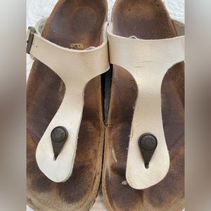Birkenstock Leather Gizeh Sandals